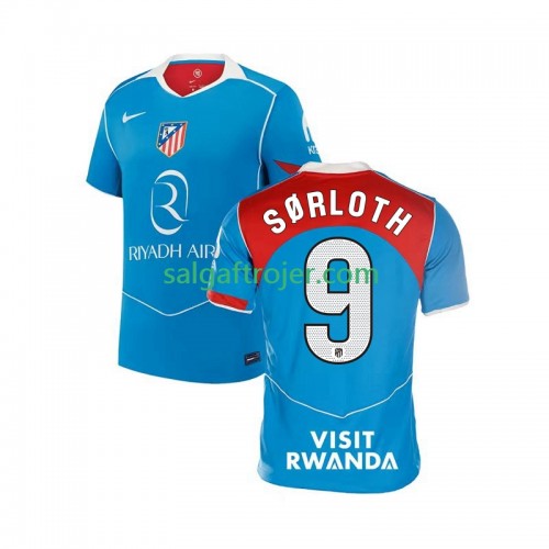 Atlético de Madrid Alexander Sorloth 9 Fodboldtrøjer 3. sæt 2025/26 Kort ærmer Atlético de Madrid Alexander Sorloth 9 Fodboldtrøjer 3. sæt 2025/26 Kort ærmer